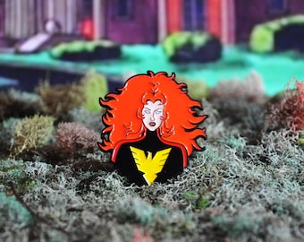 Dark Jean enamel pin
