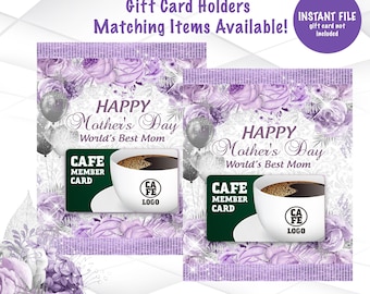 Mother's Day Gift Card Holder Instant Download | Mother's Day Gift Card Holder Printable | M1