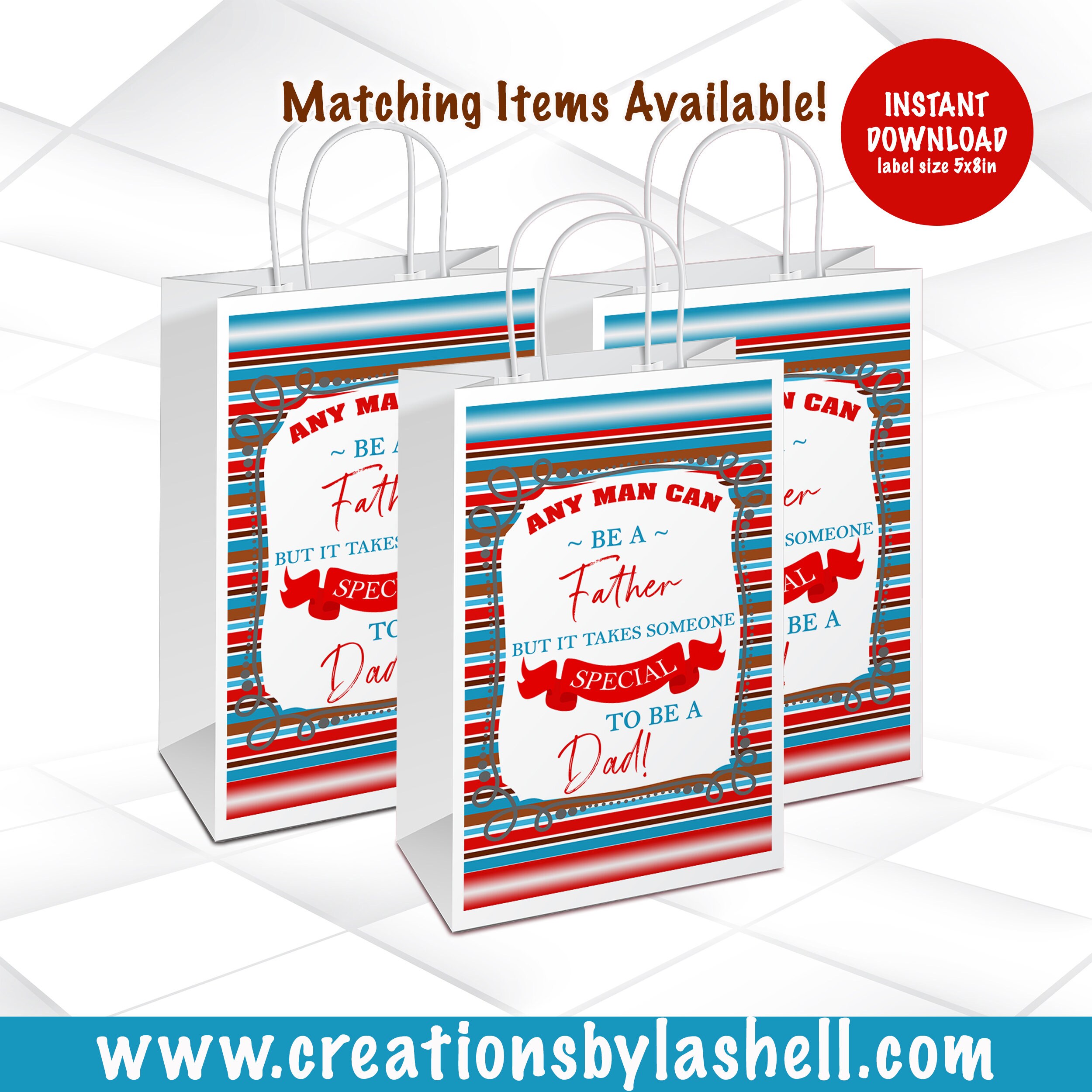 Father's Day Favors Bundle Instant Download Father's Day Favors Bundle ...