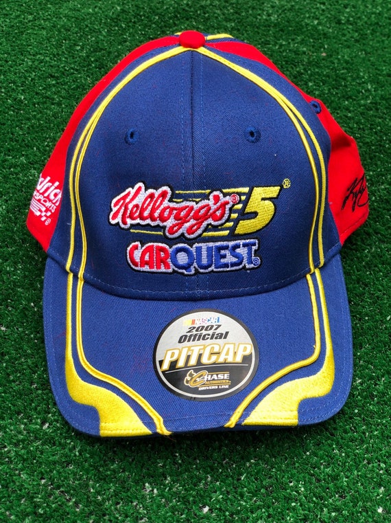 Nascar Kellog S Carquest 5 Pit Cap Etsy Nascar Kellog S Carquest 5 Pit Cap Etsy