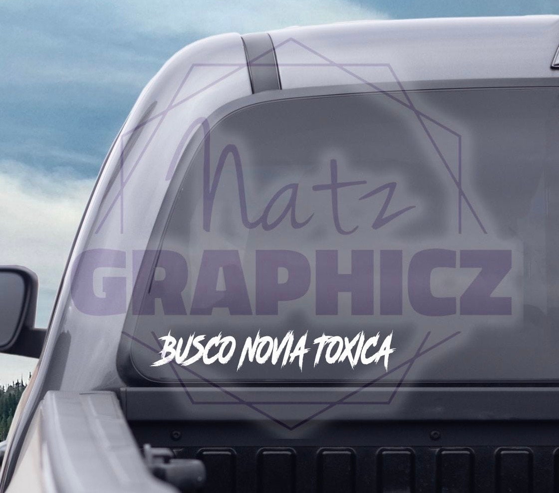 Busco toxica car sticker deals