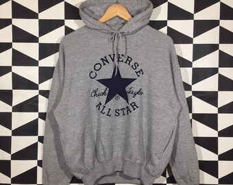 converse zip up sweater