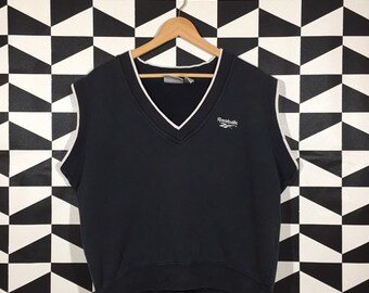 sudadera reebok vintage negro