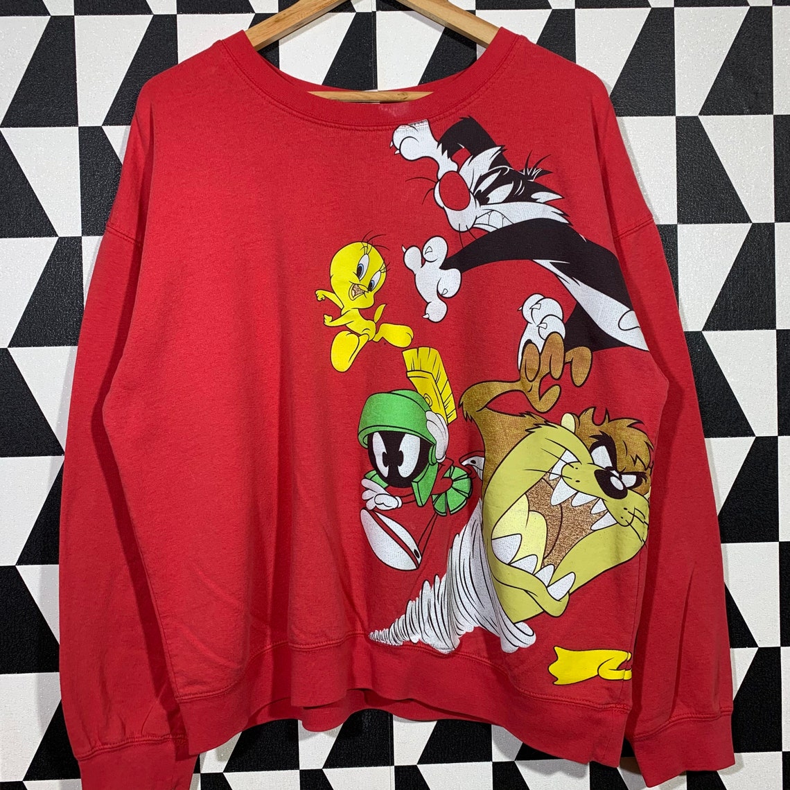 Vintage Looney Tunes Sweatshirt Looney Tunes Crewneck Looney - Etsy UK
