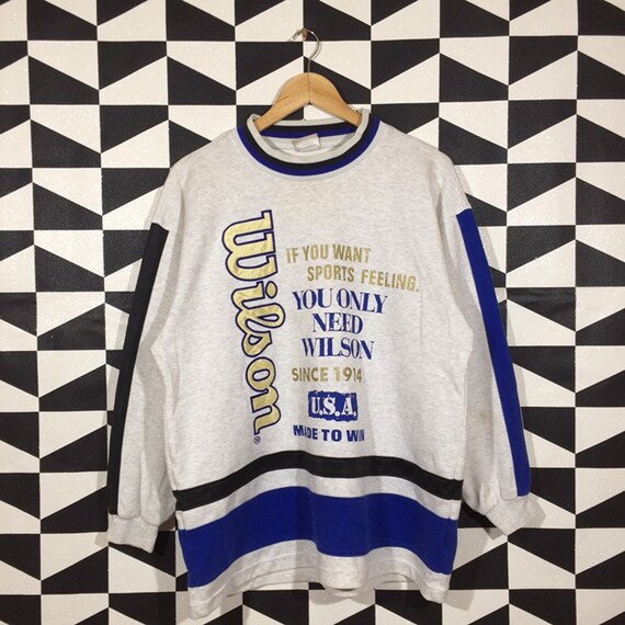 Vintage wilson sweatshirt Clearance