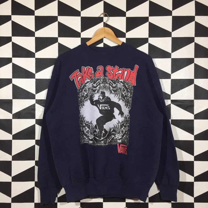black vans jumper