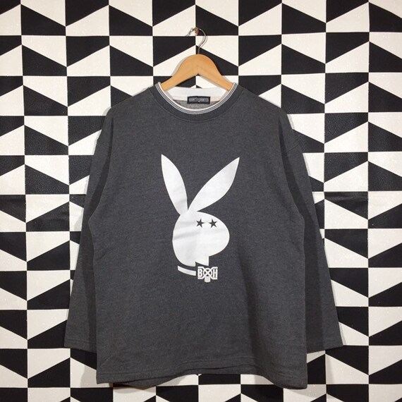 Vintage 90s Bounty Hunter X Playboy Sweatshirt Crewne Gem Vintage 90s Bounty Hunter X Playboy Sweatshirt Crewne Gem