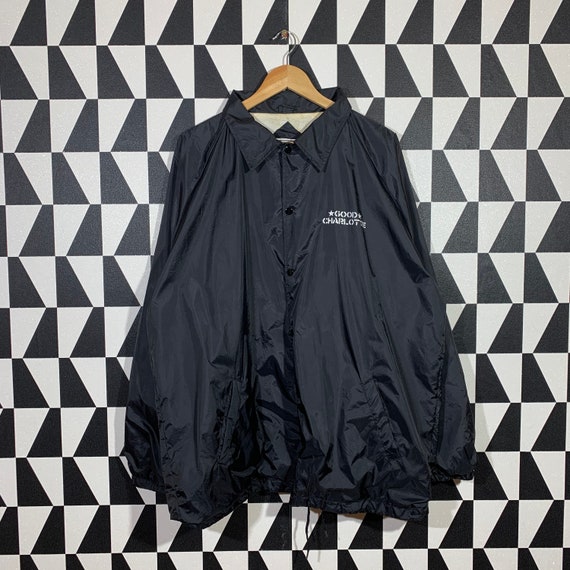 Vintage 90s Good Charlotte Band Coach Jacket Good Charlotte Etsy