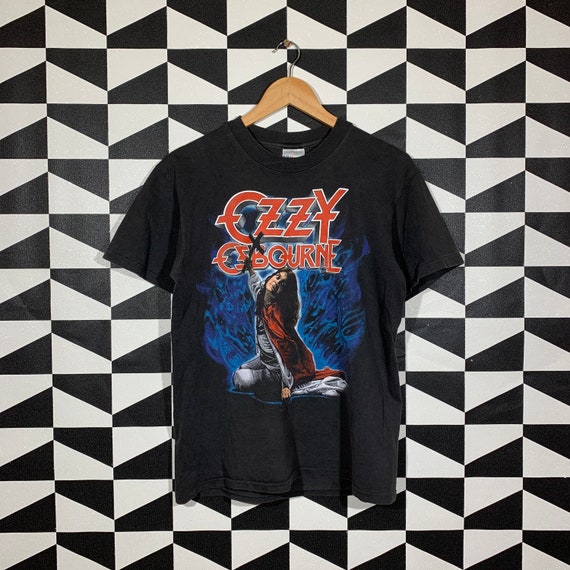 Vintage 90s Ozzy Osbourne T-Shirt Ozzy Crewneck Oz