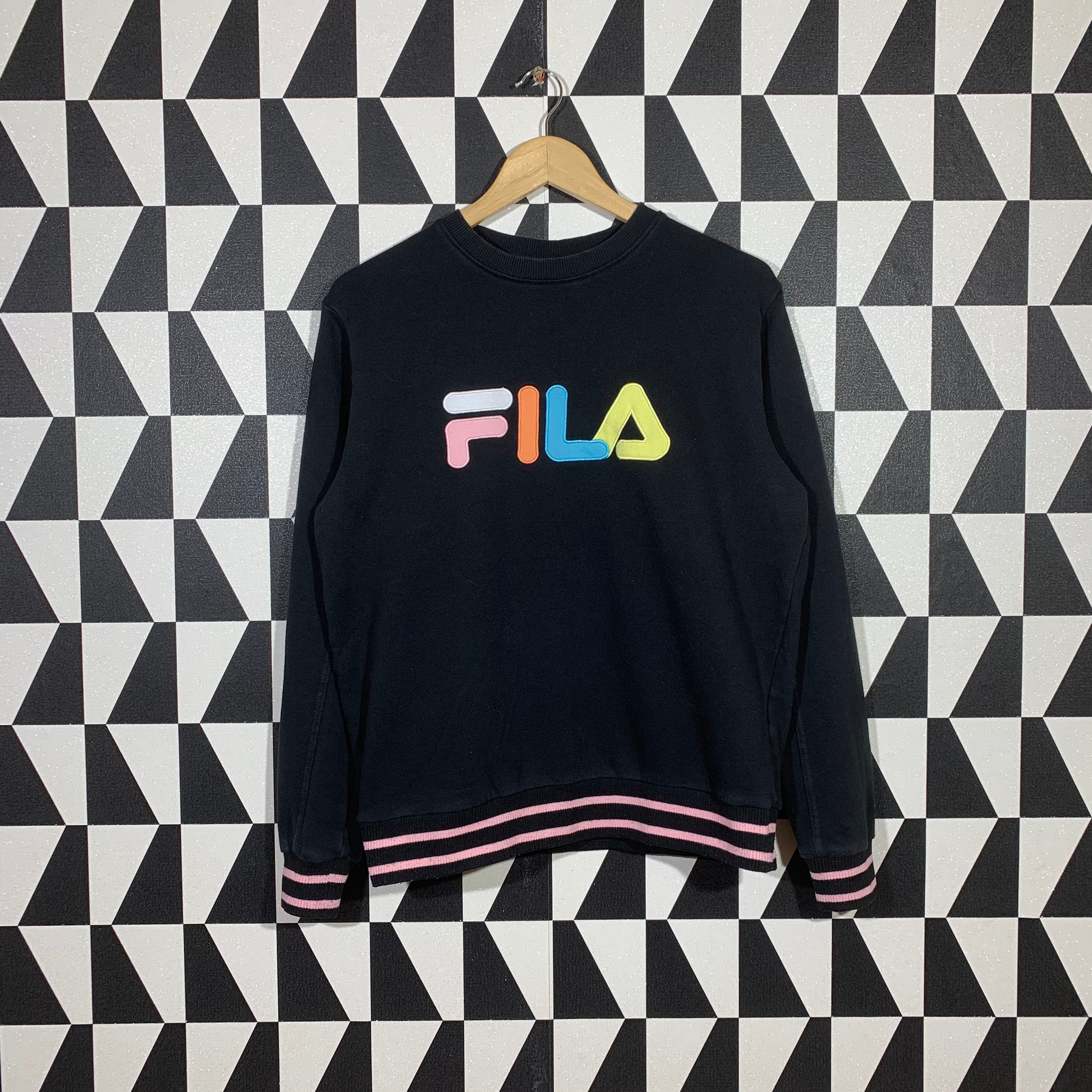 Vintage Fila Sweatshirt Fila Crewneck 