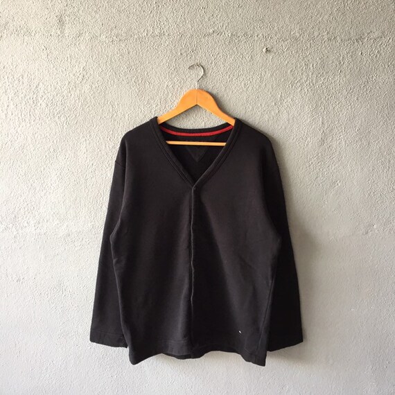 tommy hilfiger black cardigan
