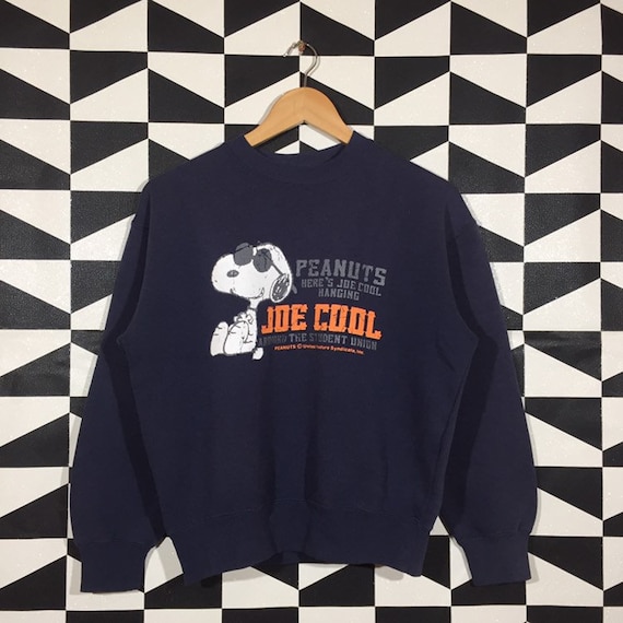 Vintage 90s Peanuts Sweatshirt Peanuts Crewneck Pe