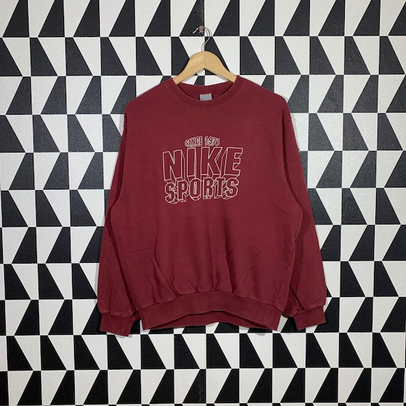 Vintage 90s Nike Sweatshirt Nike Crewneck Nike Pul