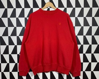 red champion sweater