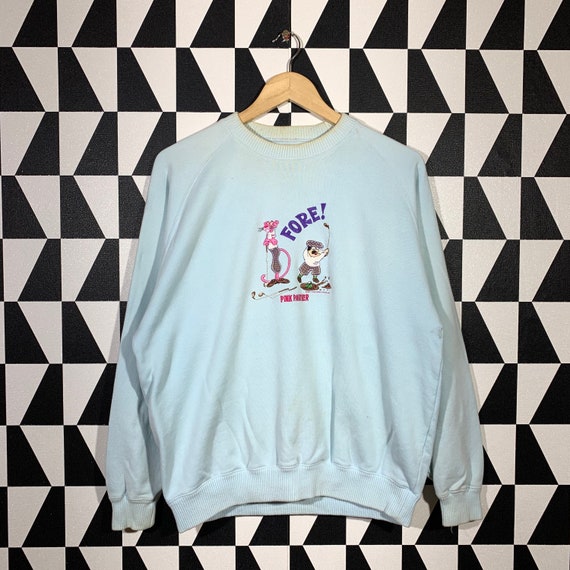 Vintage 80s Pink Panther Sweatshirt Pink Panther C