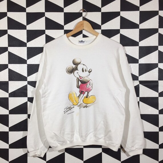 white mickey mouse jumper