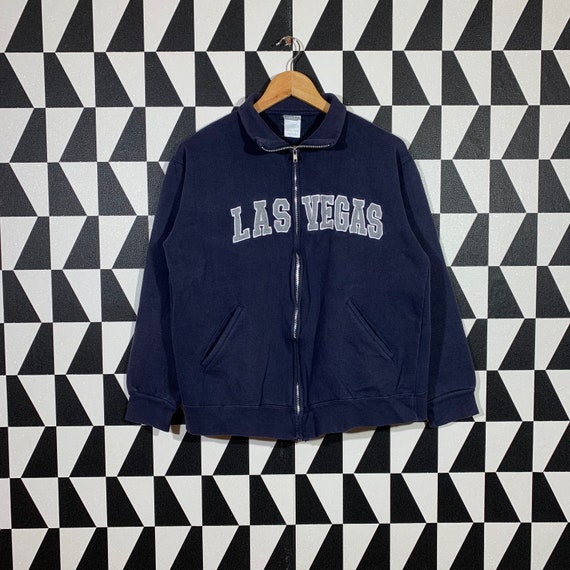 Vintage 90s Las Vegas Sweater Full Zip Las Vegas P