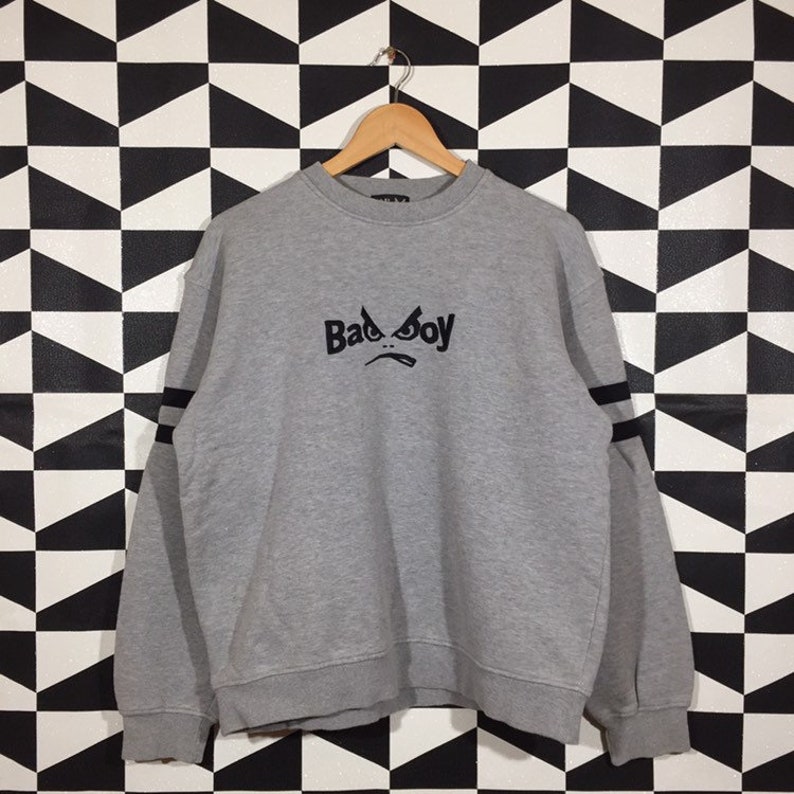 Vintage 90s Bad Boy Sweatshirt Bad Boy Crewneck Bad Boy Etsy