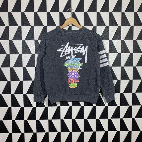 Vintage 90s Stussy Sweatshirt Stussy Crewneck Stus