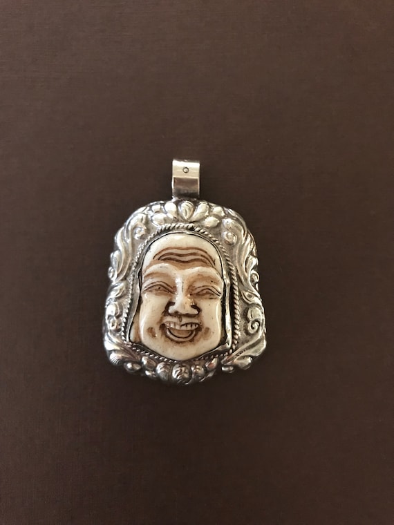 Buddha Bone Face Pendants Buddha Bone Face Pendants