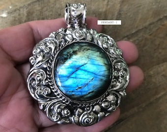 ゴルチエ　ラブラドライトペンダント ゴルチエ ラブラドライトペンダント ゴルチエ ラブラドライトペンダント