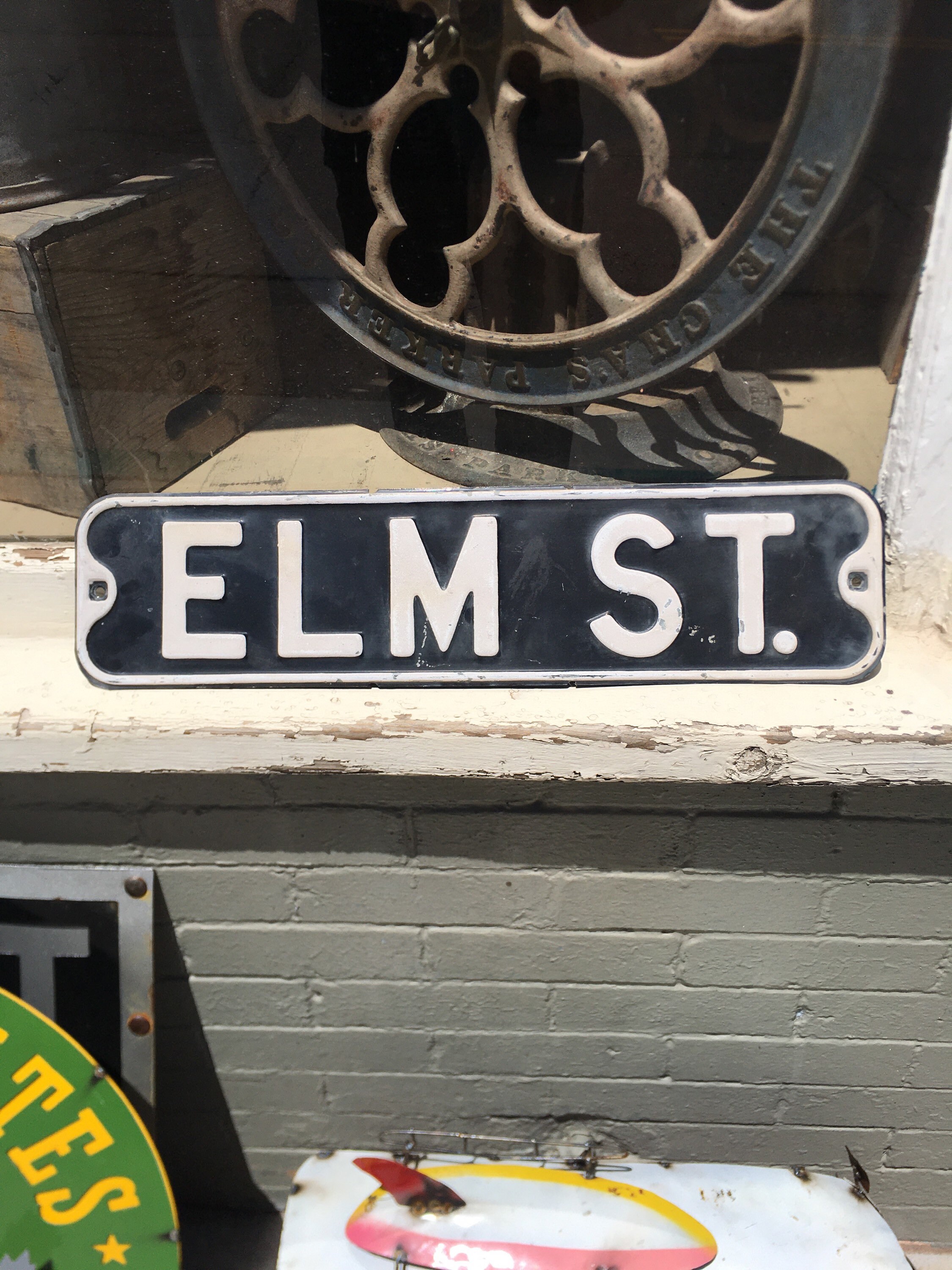 Elm Street Sign From Leadville Colorado Etsy