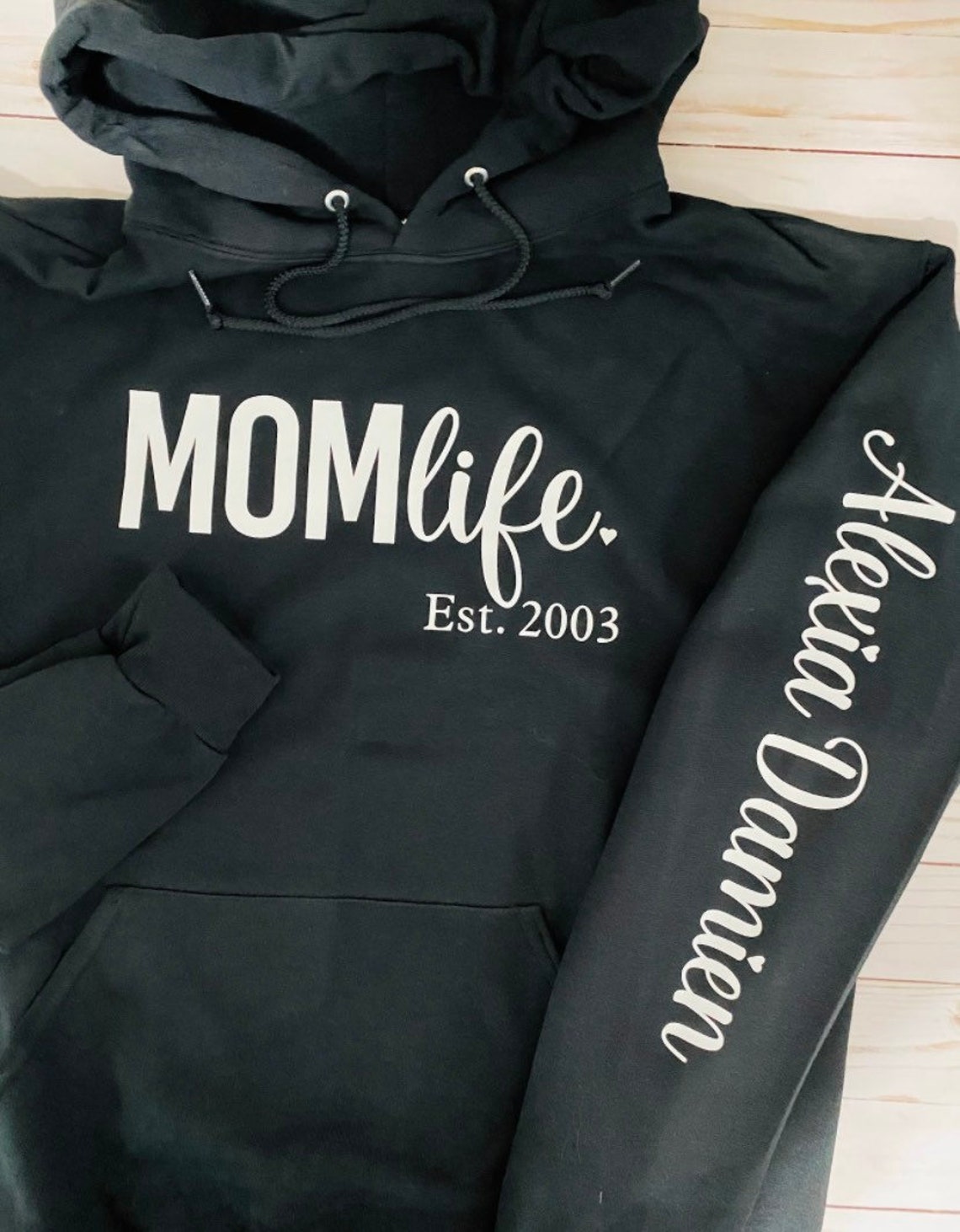 Personalized Mom Life Hoodie - Etsy