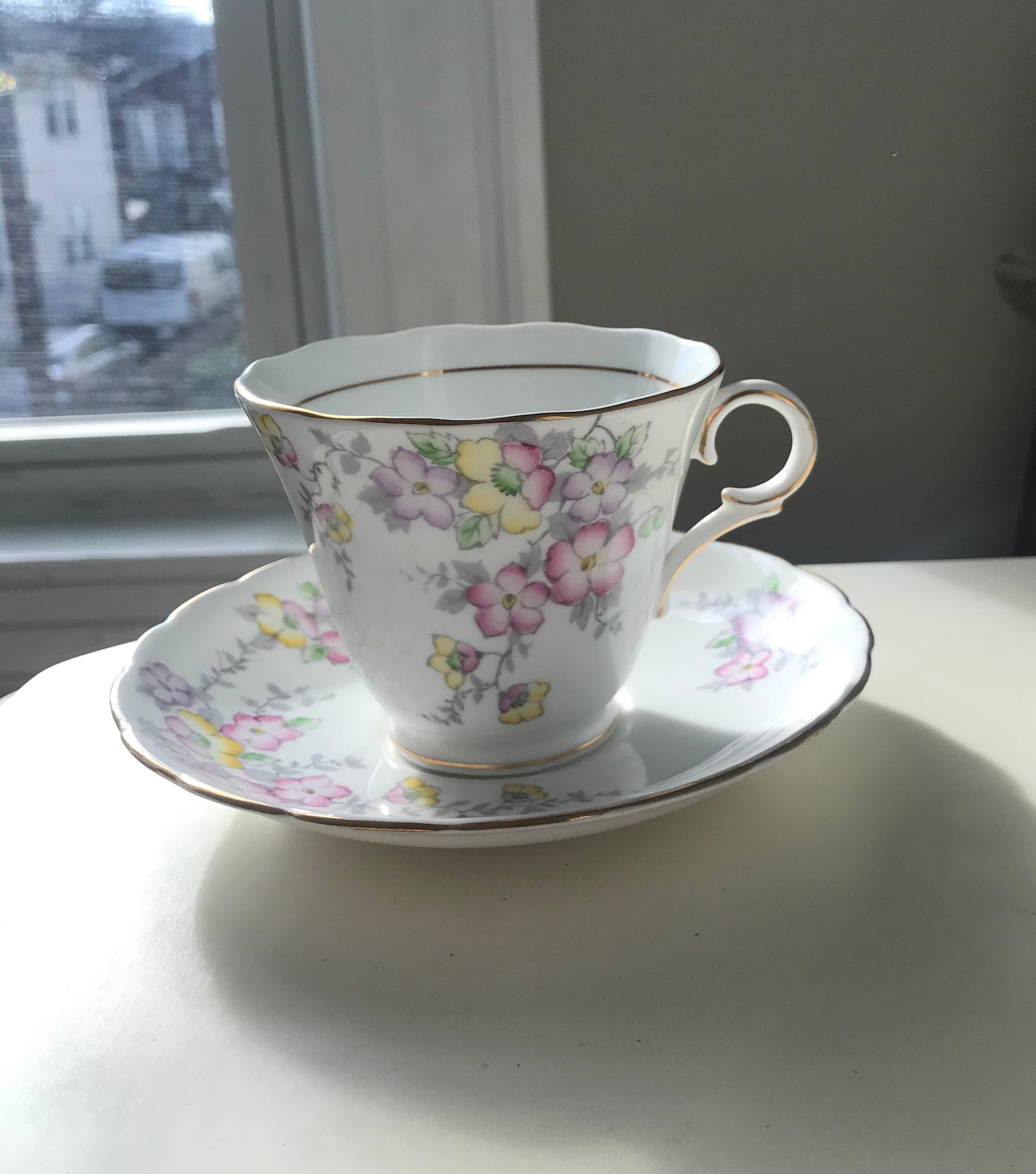 Colclough China Genuine bone china made in England flower Etsy