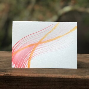All-Occasion Note Card Set - rot und orange