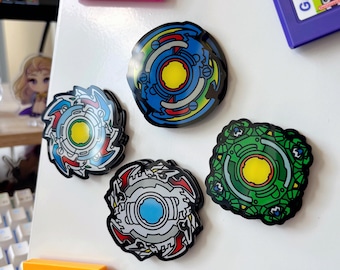 PREORDER Spinning Bey Battle Magnet - Blade Anime Original Fridge Magnet