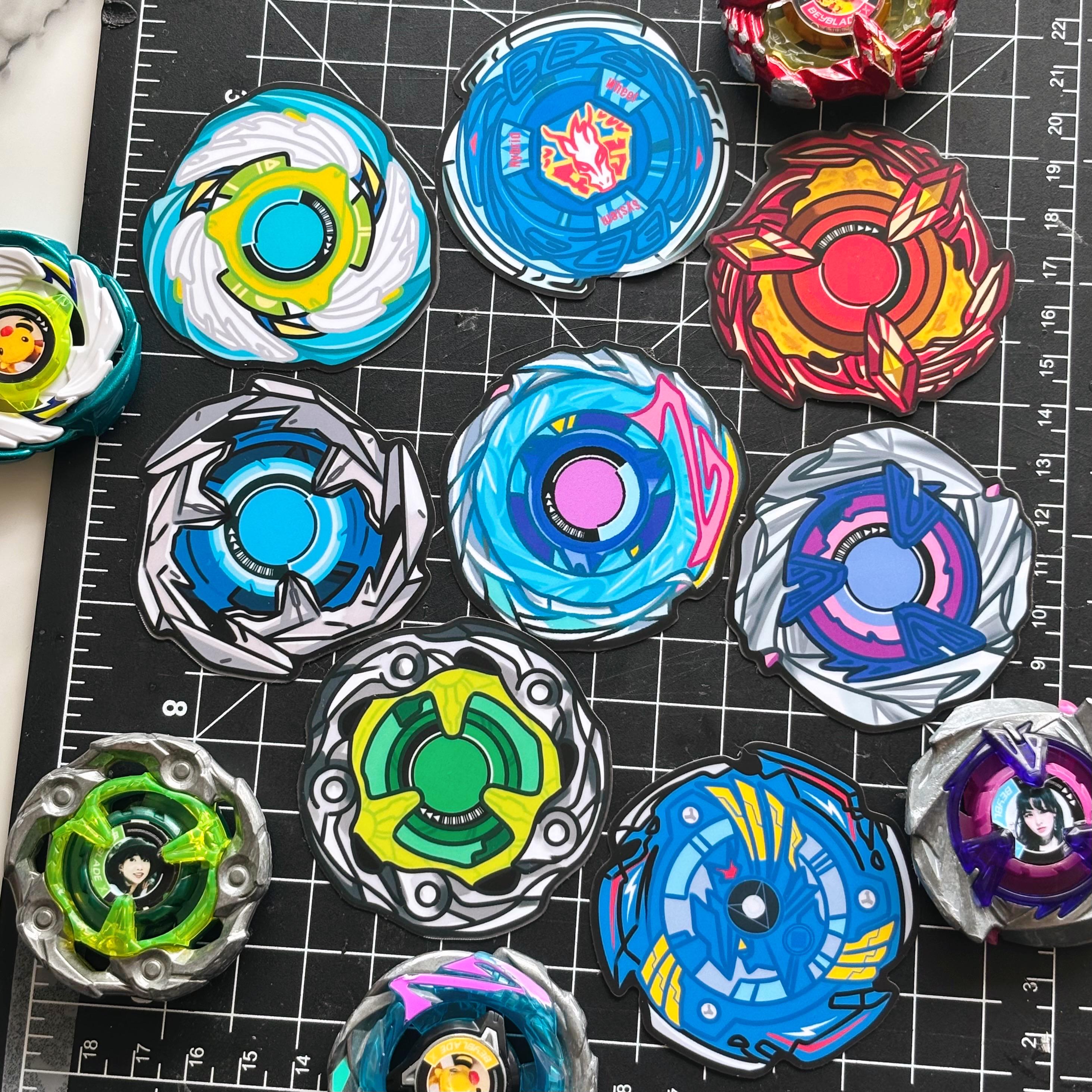 Beyblade x sticker - Etsy 日本