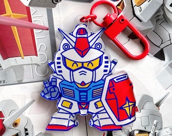 Chibi Mobile Mecha Nyckelringsberlock