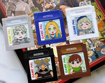 Dungeon Anime Game Boy Cartridge Fridge Magnet