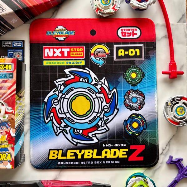 Bey Battle tol Bleyblade Z retro-muismat