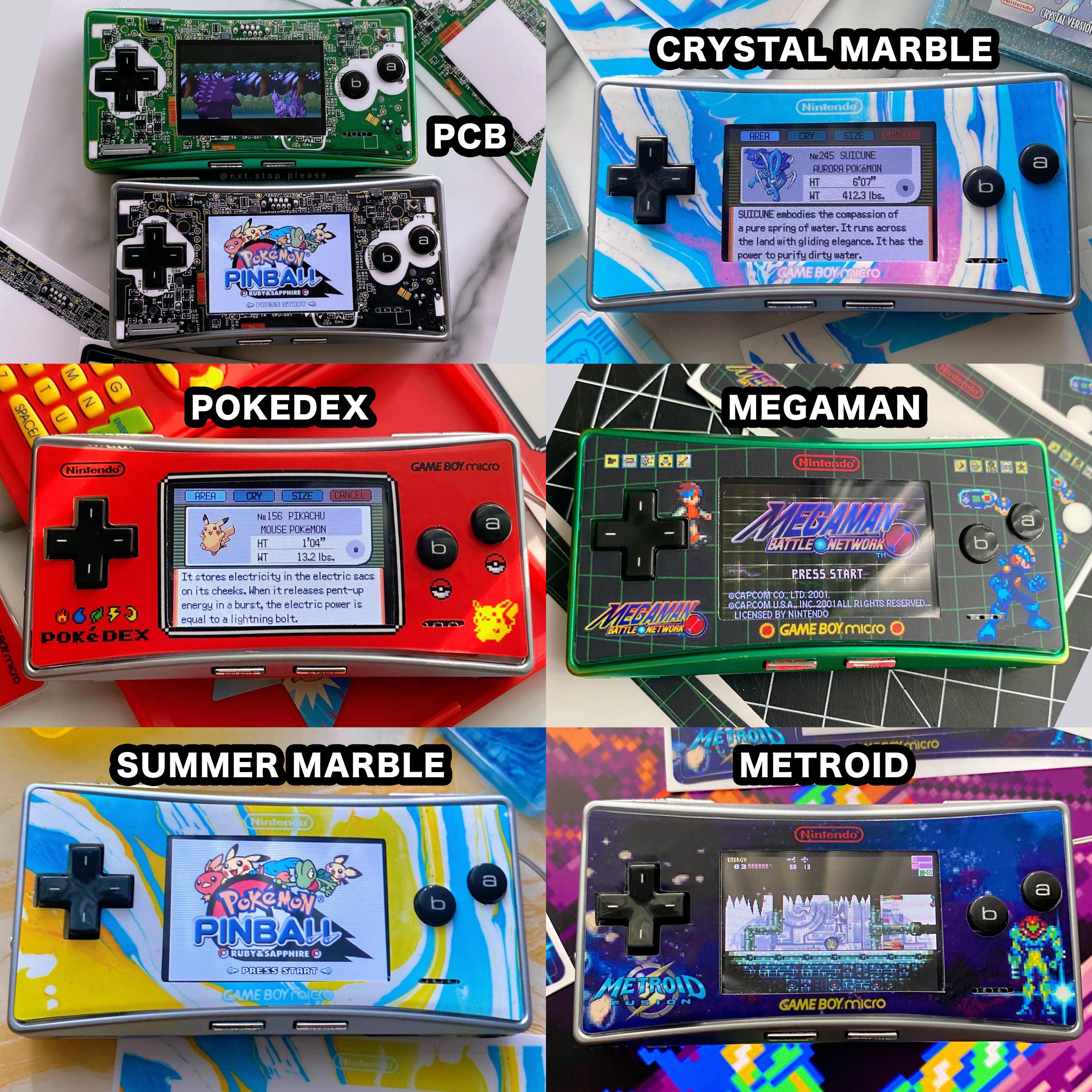 Gameboy Micro Vinyl Faceplate Sticker Decal - Etsy
