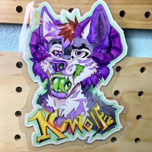 Head-Shot Fursuit Abzeichen