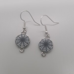 Spider Web Earrings, Spider Earrings, Halloween Earrings, Gothic Earrings, Gothic Spider Web, Halloween Spider Web Earrings, Gothic Earrings