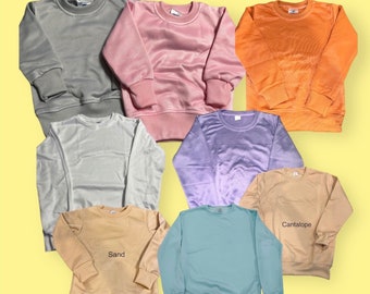 Adult sweatshirts 100% polyester sublimation blank sweatshirt crewneck cream sand white