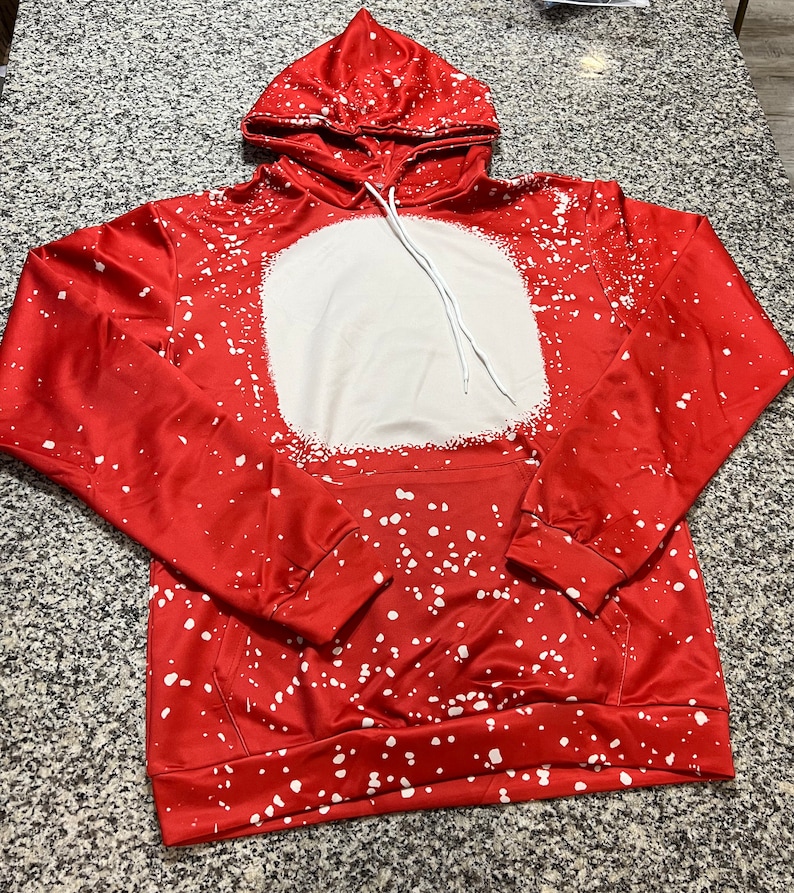 Adult Sublimation Hoodie Faux Bleach Sweatshirts Htv Etsy