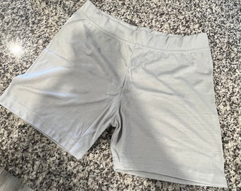 Polyester Biker Shorts, Cotton Feel, Junior Fit