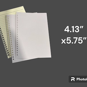 Espacios en blanco para cuadernos en blanco para sublimación