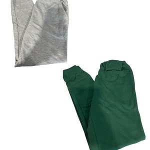 Green gray red adult  sublimation Adult polyester sweatpants soft