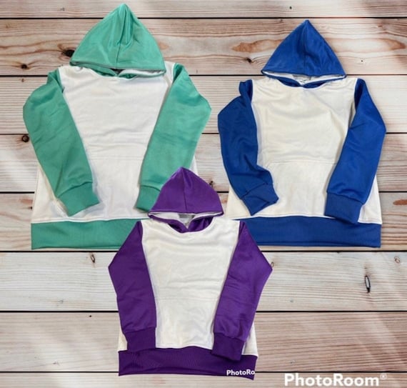 YOUTH Sublimation Hoodies Fleece 100% Polyester 