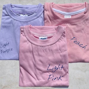 Toddler blank sublimation shirts 100% polyester cotton feel short sleeve unisex tshirt image 10