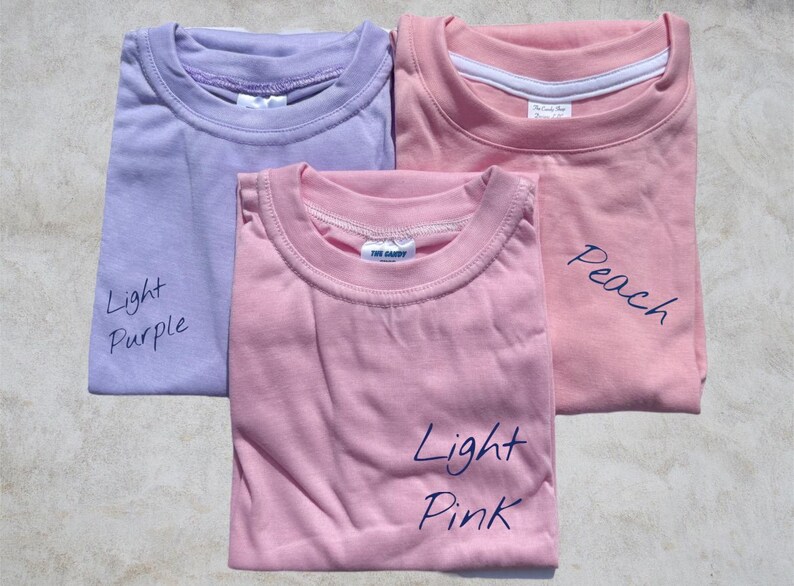 Toddler blank sublimation shirts 100% polyester cotton feel short sleeve unisex tshirt image 10