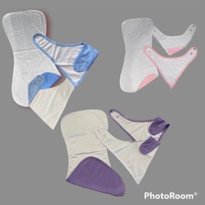 3 Stück Sublimationsset Babydecke Lätzchen Spucktuch Sublimation