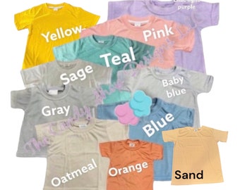 INFANT blank sublimation shirts 100% polyester cotton feel short sleeve baby tshirt