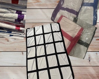 sublimation blanket 20 panel polyester photo blanket DOUBLE LAYER