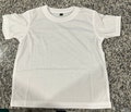 Toddler youth blank sublimation shirts 100% polyester cotton feel short sleeve unisex tshirt