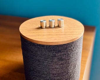 Altoparlante Bluetooth fatto a mano - Legno di quercia